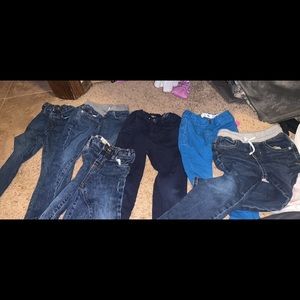 7 pairs of boys 4T jeans